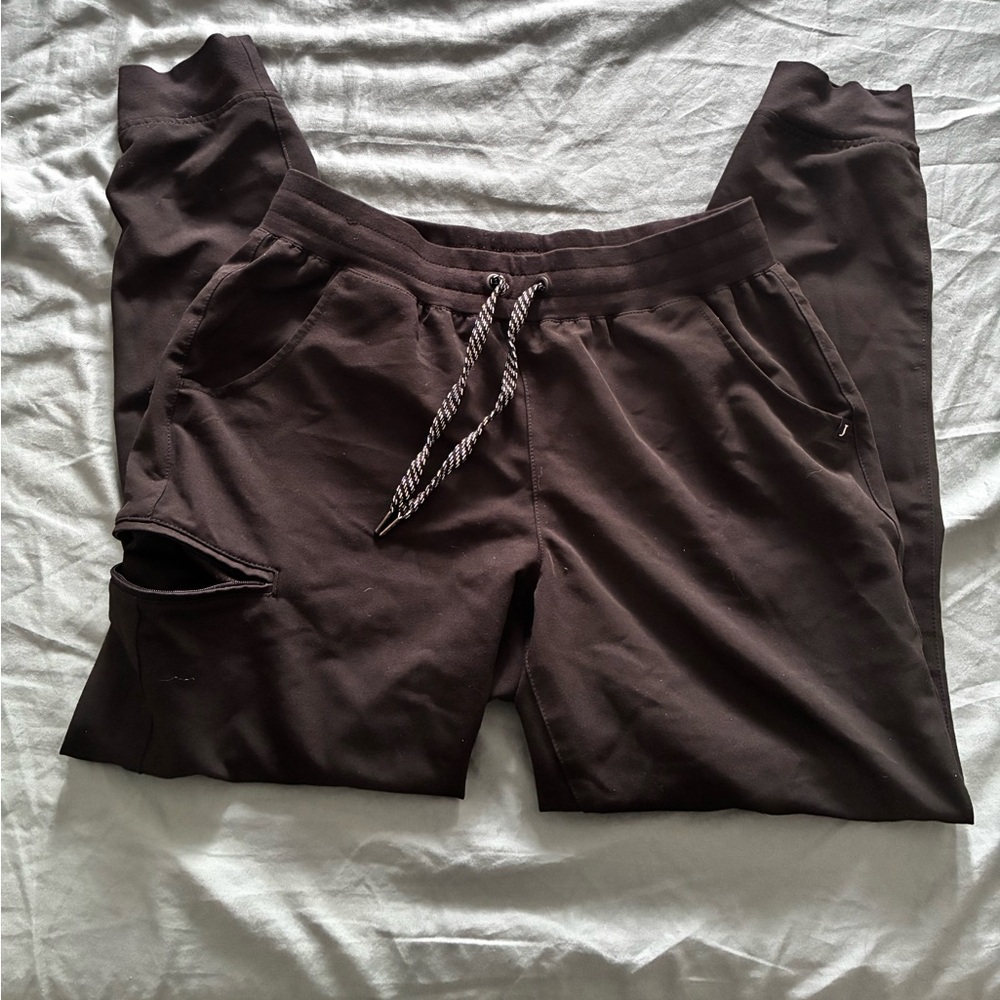 NWOT Sz M Jaanuu Black Jogger Scrub Pants